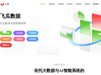 飞瓜数据 - 社交媒体全链路服务商-feigua.cn