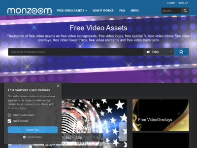 Monzoom免费4k视频素材网